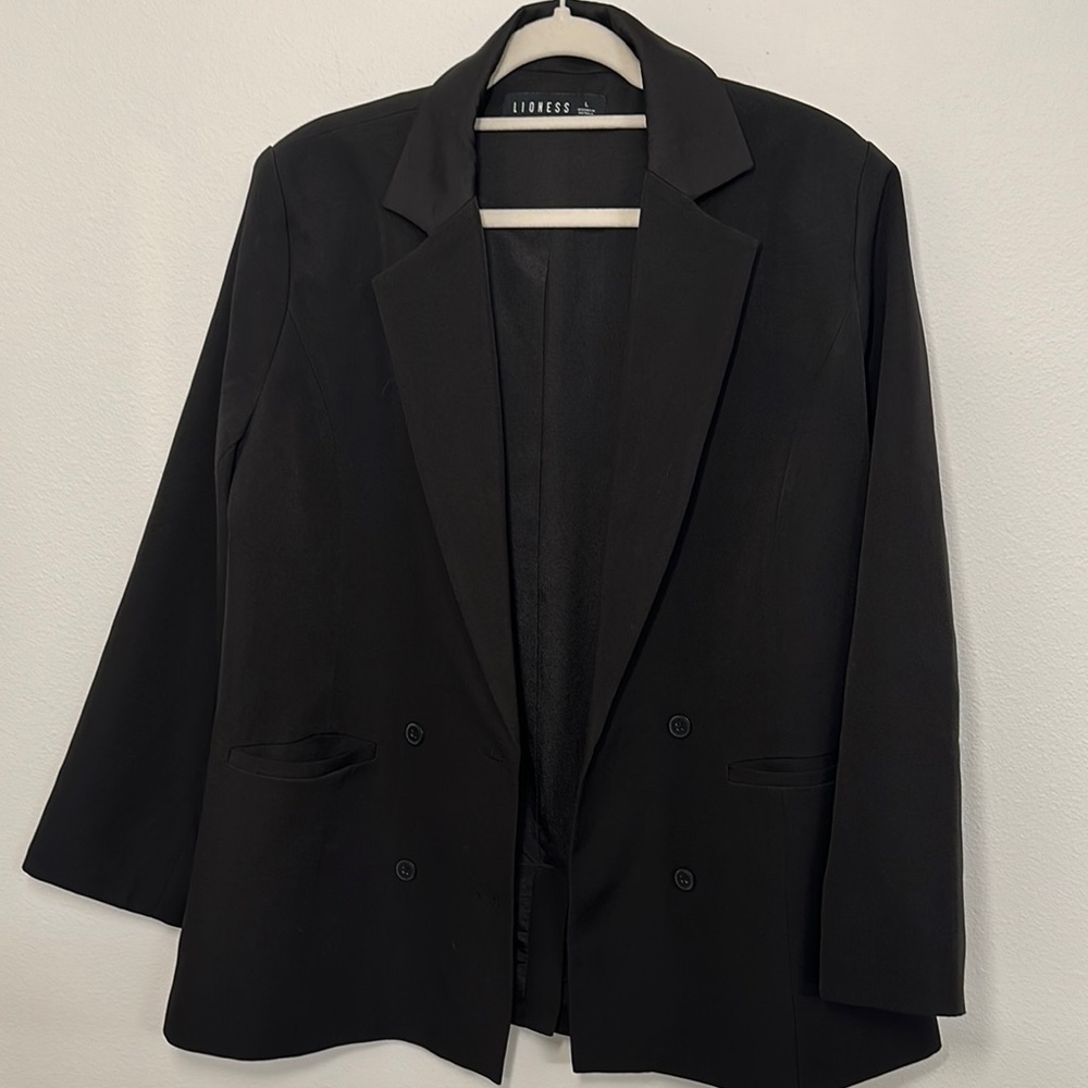 Lioness oversized Black Blazer
